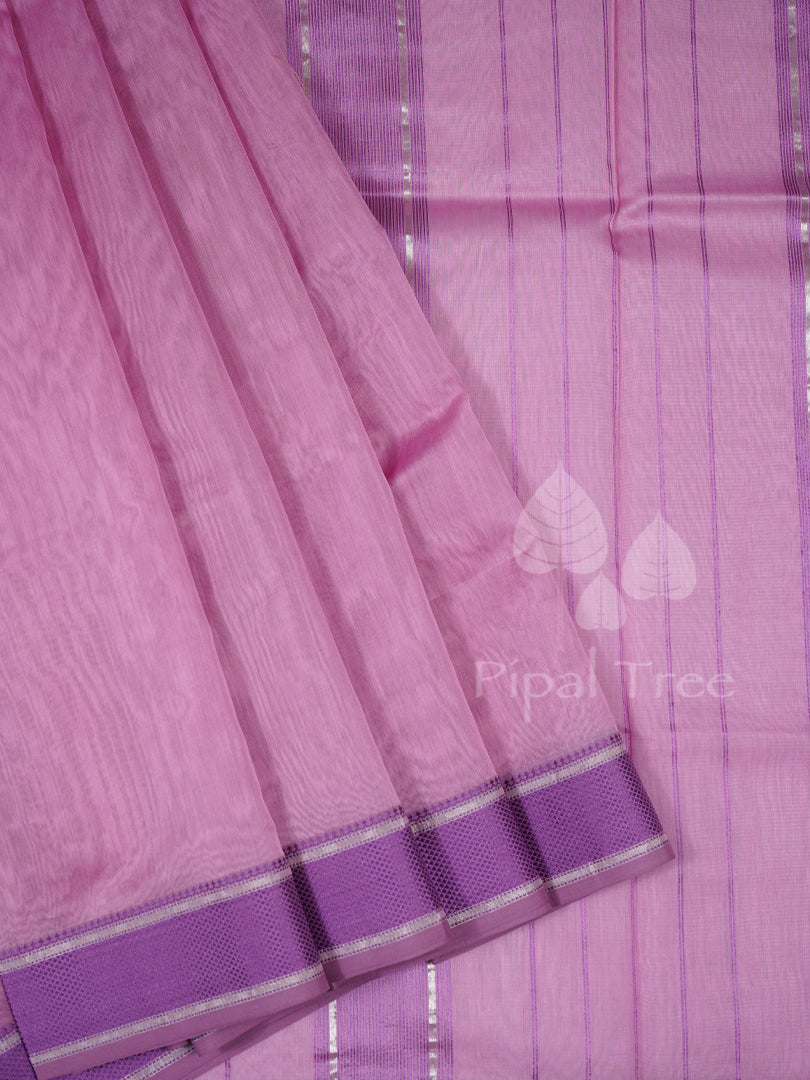 Pink Maheshari Silk Embroidered Blouse