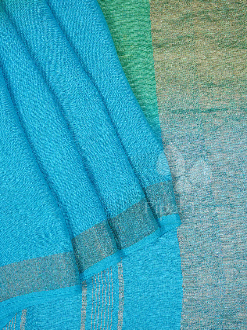 Blue Yellow Linen