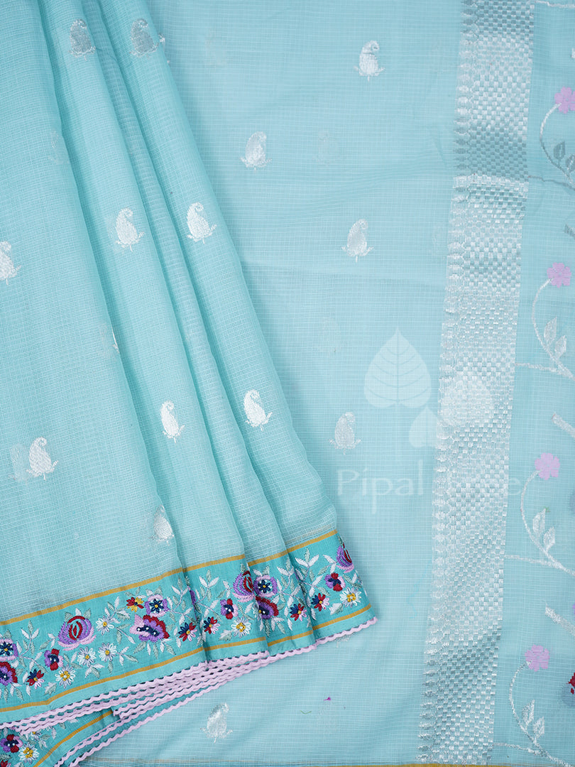 Blue Kota Embroidery