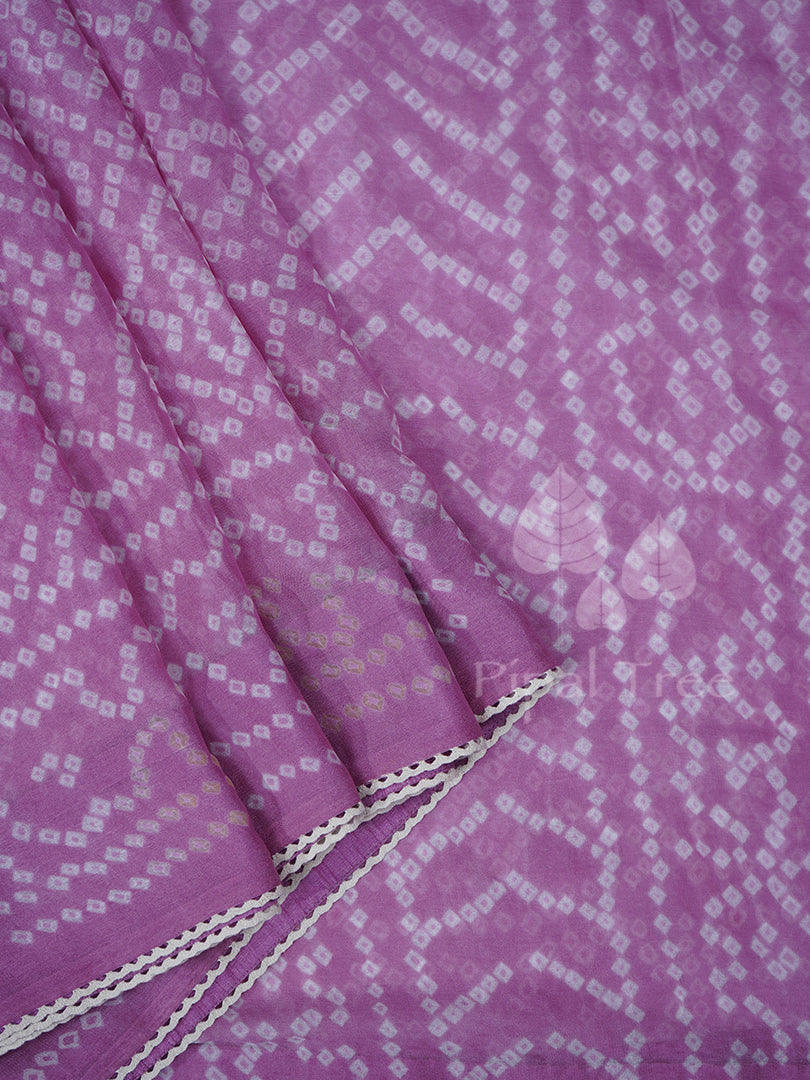 Pink Crepe Bandini