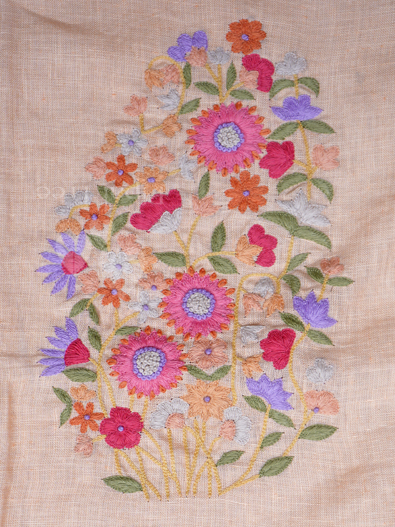 Peach Linen Fabric