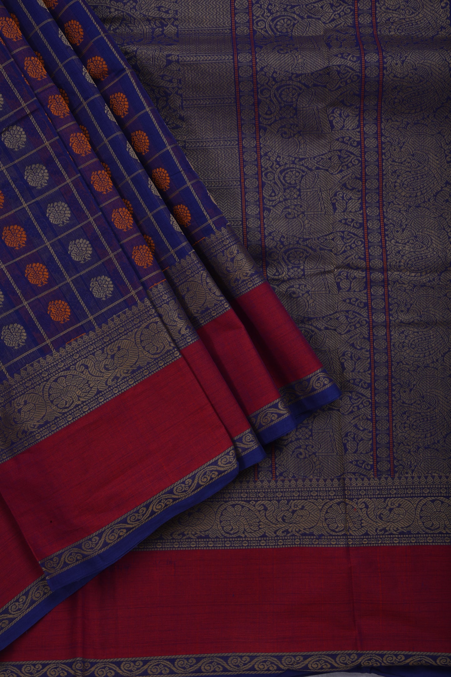 Blue Kanchi Cotton 1000 Butas