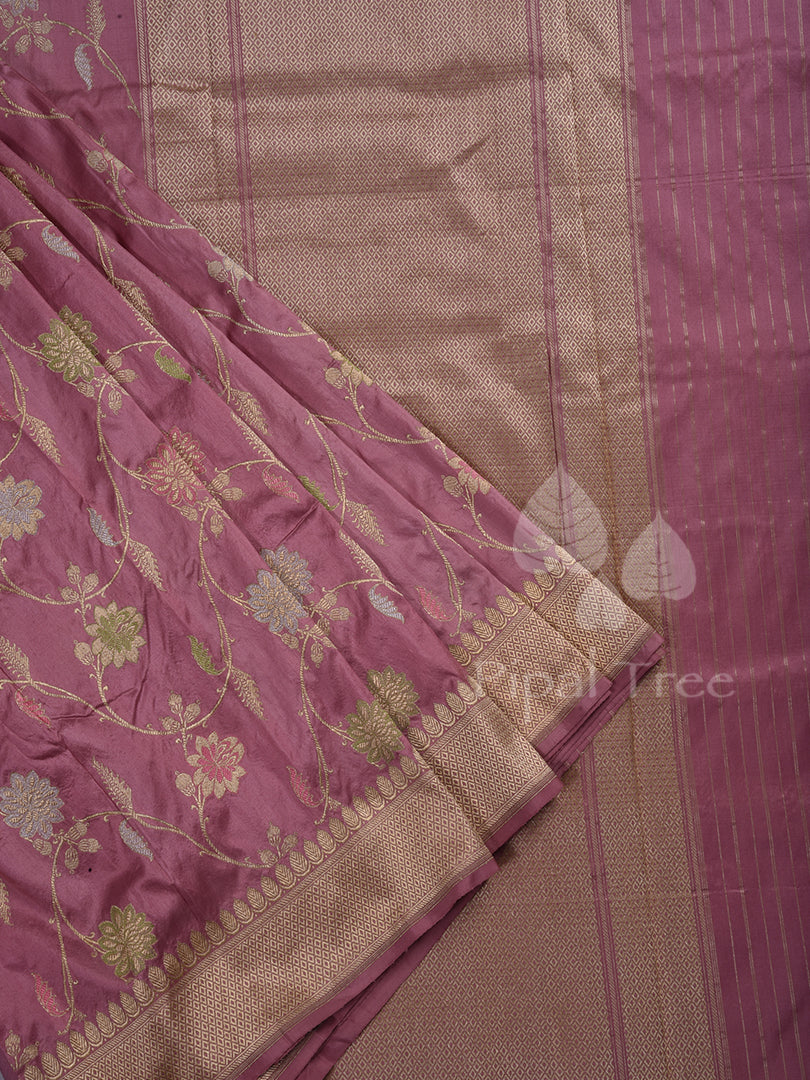 Pink Banaras Saree