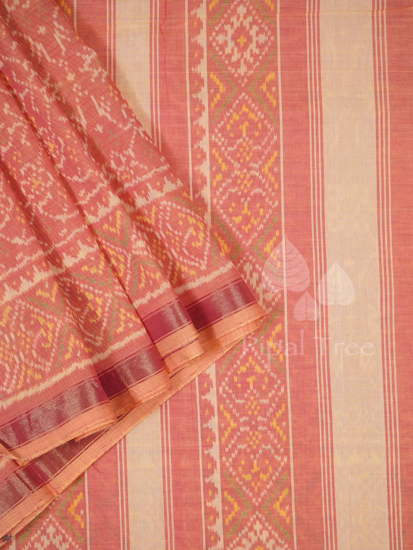 Peach Cotton Patola