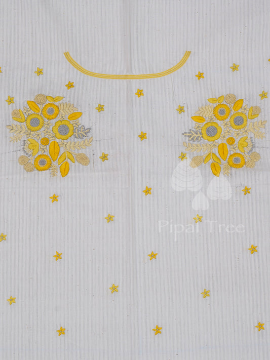 White Organic Cotton Fabric