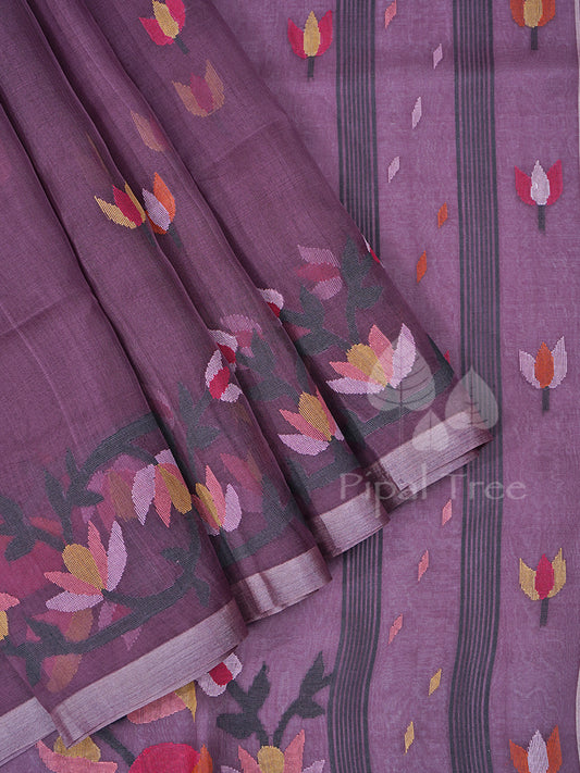 Muslin Jamdani Brown