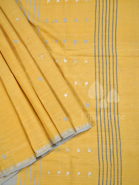Yellow Natural Dye Khadi