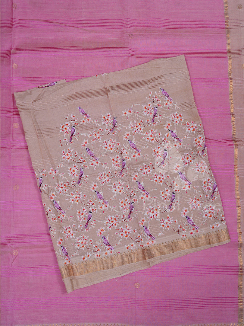 Pink Mangalagiri Silk Cotton